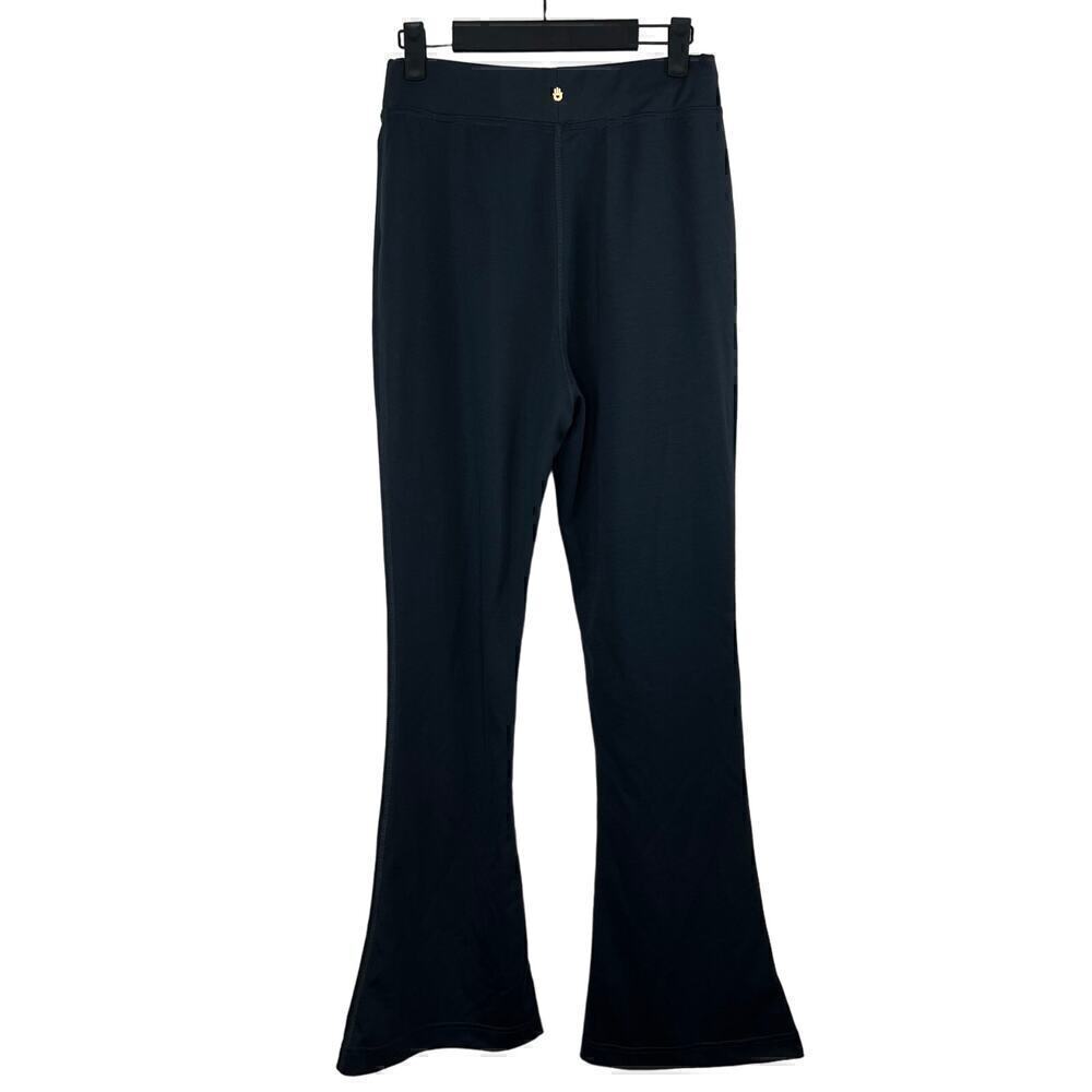 NWT Spiritual Gangster Charcoal Grey Metta High Rise Flare Yoga Pants Size Small - Picture 3 of 9